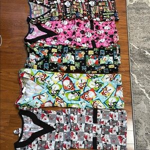 Scrub Tops - Multicolor